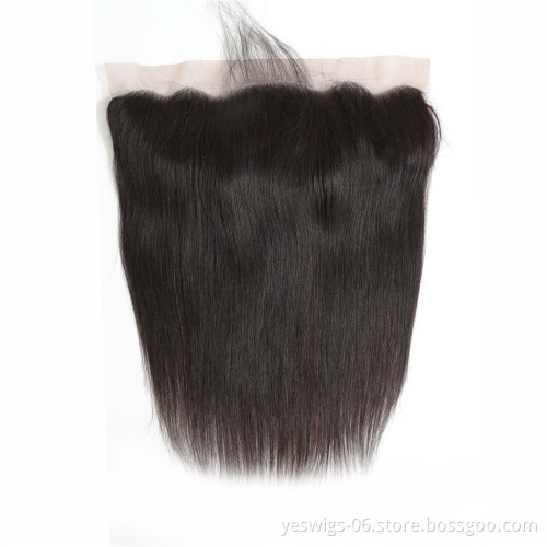 Yeswigs 13x4 Lace Frontal Pre Plucked With Baby Hair 4X4 2X6 5X5 13X4 13X6 6X6 7X7 360 Transparent Vietenamese Hair Lace Frontal